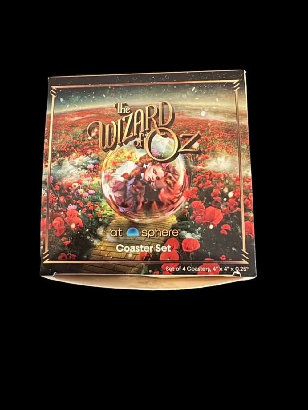 Wizard of Oz at The Sphere Coaster Set